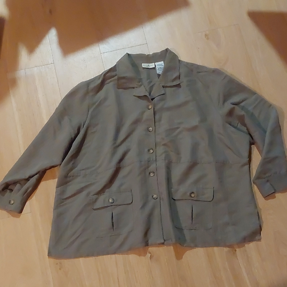 White Stag Women's Brown Utility Jacket